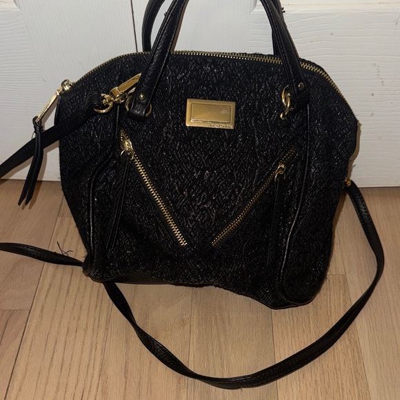 Juicy Couture Handbags - Juicy Couture Black Satchel with Gold Accents